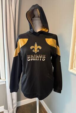 Reebok New Orleans Saints Colorblock Hoodie Youth 14/16